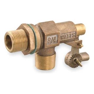 Watts HD 750 TO 12 Float Valve Assembly, 3/4 In, Bronze