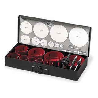 Morse AV08E Hole Saw Kit, 13 PC