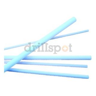 DrillSpot 11122303 1/2 13 x 8 White Acetal Threaded Rod Be the
