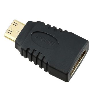 Gold plated HDMI to Mini HDMI F/ M Adapter Was $6.48 Today $5.12