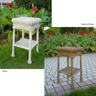 PVC/ 12 inch 120 Square Steel Outdoor Side Table