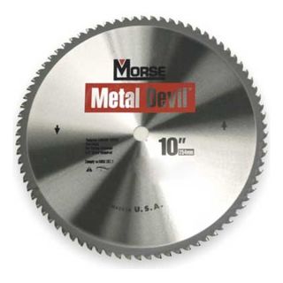 Morse CSM1052TSC Circular Saw Bld, Crbde, 10 In, 52 Teeth