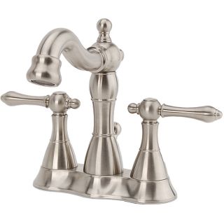 Fontaine Bellver Brushed Nickel Centerset Bathroom Faucet Today $125