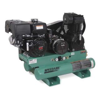 Speedaire 6EWK4 Compressor/Generator, 13HP, 8Gal, 15.7CFM