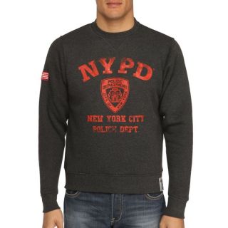 NYPD Sweat Homme Anthracite   Achat / Vente SWEATSHIRT NYPD Sweat