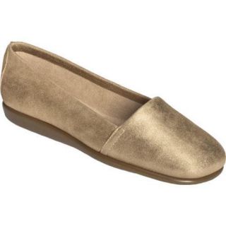 Womens Aerosoles Mr Softee Gold Metallic Today $55.99