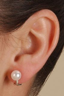 white cultured akoya pearl earrings 7 7 5 mm msrp $ 262 47 today