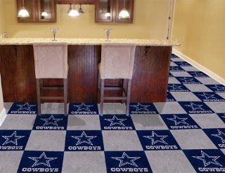 Dallas Cowboys NFL Carpet 18x18 Tiles