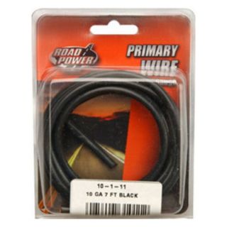 Coleman Cable, Inc. 10 1 11 7' Black 10 Gauge Primary Wire