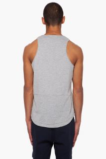 Shades Of Grey By Micah Cohen Hitchhiker Henley Tank Top for men