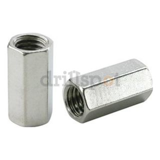 DrillSpot 70944 3/8 16 x 1 1/8 18 8 Stainless Steel Coupling Nut