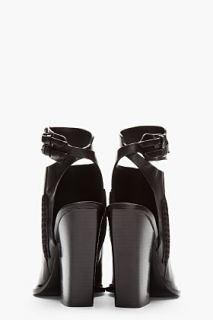 Alexander Wang Black Cut out Dasha Ankle Boots for women