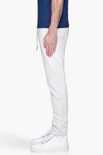 Diesel Off white Braddom swe Trousers for men