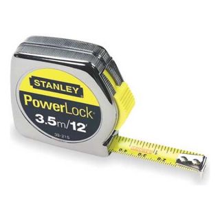 Stanley 33 215 Measuring Tape, 12 Ft/3.5M x 1/2 In