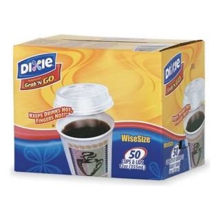 Dixie 5342DXCOMBO Hot Cups, 12 Oz, Coffee Dreams, Pk50