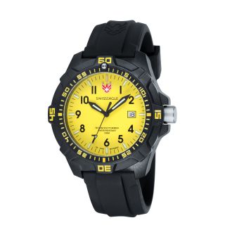 Swiss Eagle Mens Ever Brite Yellow Dial Watch Today $279.99