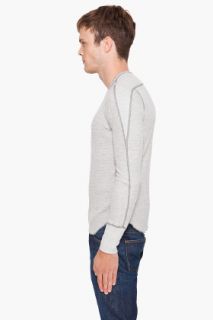 Wings + Horns Long Sleeve Henley for men