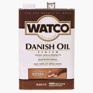 Gallon Light Walnut Danish Oil Finish 65531 [Set of 2]  