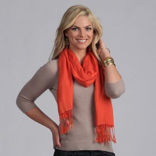 Peach Couture Hand knotted Orange Wrap