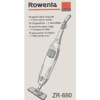 Rowenta ZR680 Pochette 10 sacs pour aspirateur   Achat / Vente PIÈCE