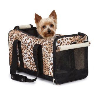 Casual Canine Nylon Animal Print Small Pet Duffle Bag