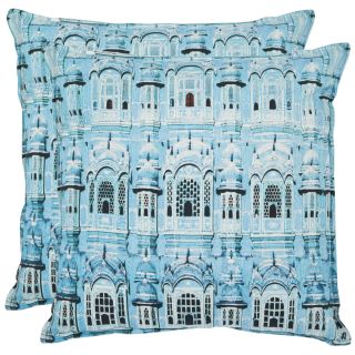 Verona 18 inch Turquoise Decorative Pillows (Set of 2)
