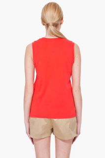 Theory Engine Red Adrino Tank Top for women