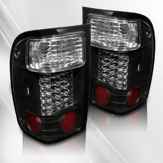 Ford Ranger 93 94 95 96 97 LED Tail Lights ~ pair set (Black)  