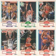 1990 / 1991 Fleer Basketball Series Complete Mint Hand Collated 198