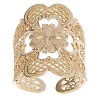 Filigree Adjustable Cigar Band Ring Today $268.99