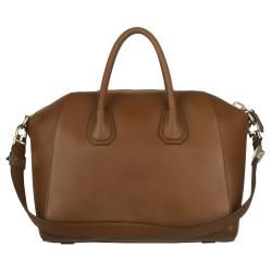 Givenchy Medium Antigona Brown Leather Tote Bag