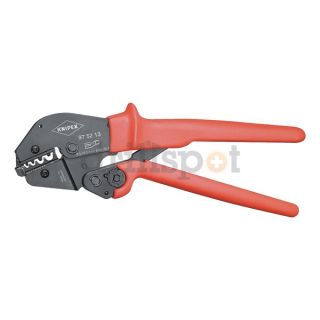 Knipex 97 52 13 Crimper, 4 Position Contact, Lever, 7 20AWG