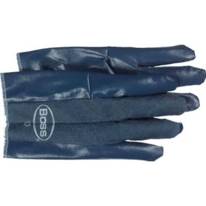 Boss Gloves 1UH276610 12 Pair Size 10 Blue Nitrile Glove