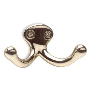 Battalion 4JH13 Coat and Garment Hook, 2 Ends, 1 1/2 In