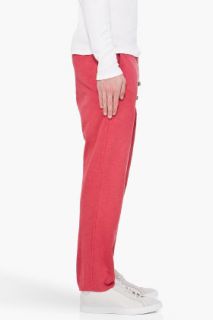 Shades Of Grey By Micah Cohen Red Lounge Pants for men