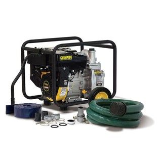 Champion 2 inch Trash and Water Transfer Pump with Hose Kit