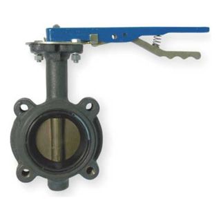 Nibco ULD20003 21/2 Butterfly Valve, Lug, 2 1/2 In, Iron