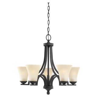 Sea Gull Lighting Somerton 5 light Blacksmith Chandelier Today $390