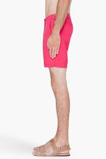 Orlebar Brown Pink Bulldog Swim Shorts for men