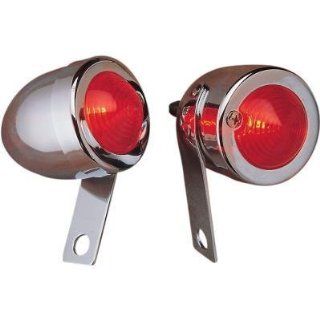 Drag Specialties Red Dual Filament Bullet Marker Light 162051 BC207