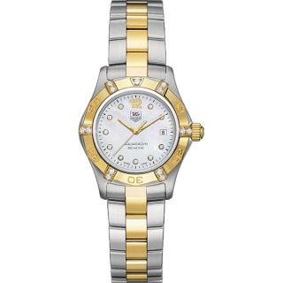Tag Heuer Aquaracer Womens Two tone Diamond Watch