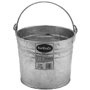 Northwest Metal Products CO 458026 14 QT Galvanized Water Pail