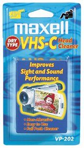 Maxell VHS C Dry Head Cleaner (VP 202)