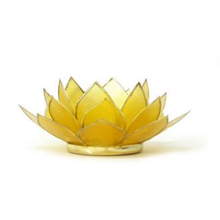 Capiz Shell Citrine Lotus Tea Light (Philippines) Today $18.99