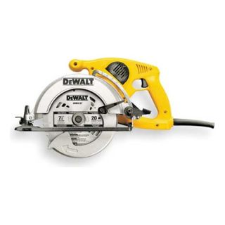 Dewalt DW378GK Circular Saw Kit, 7 1/4, 15 A, 4600 rpm