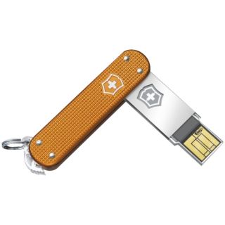 Victorinox Slim 32 GB USB 2.0 Flash Drive   Orange Today $35.99