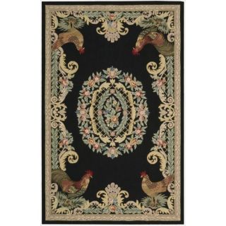 Hand hooked Black Country Heritage Rug (26 x 42)