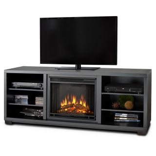 Real Flame Marco Black Mantel Electric Fireplace Today $787.99