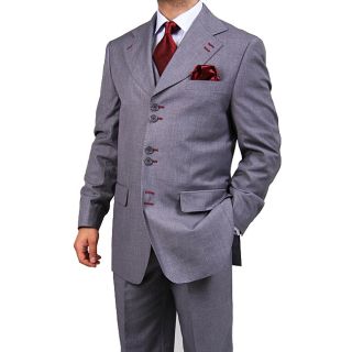 Ferrecci Mens Six Button Urban Grey Suit Today $95.99 4.4 (8 reviews