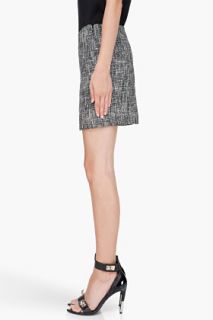 Theory Grey Cosmita Mini Skirt for women